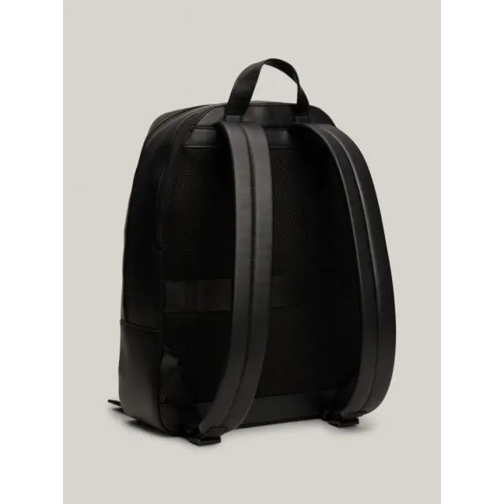 Men Backpack Tommy Hilfiger Th Monogram Backpack AM0AM12674-BDS Black