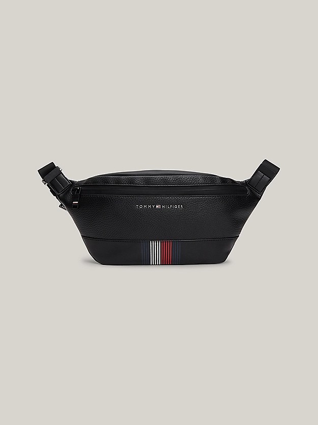 Ανδρικό Τσαντάκι Μέσης Tommy Hilfiger ThTransit Bumbag AM0AM12673-BDS Μαύρo