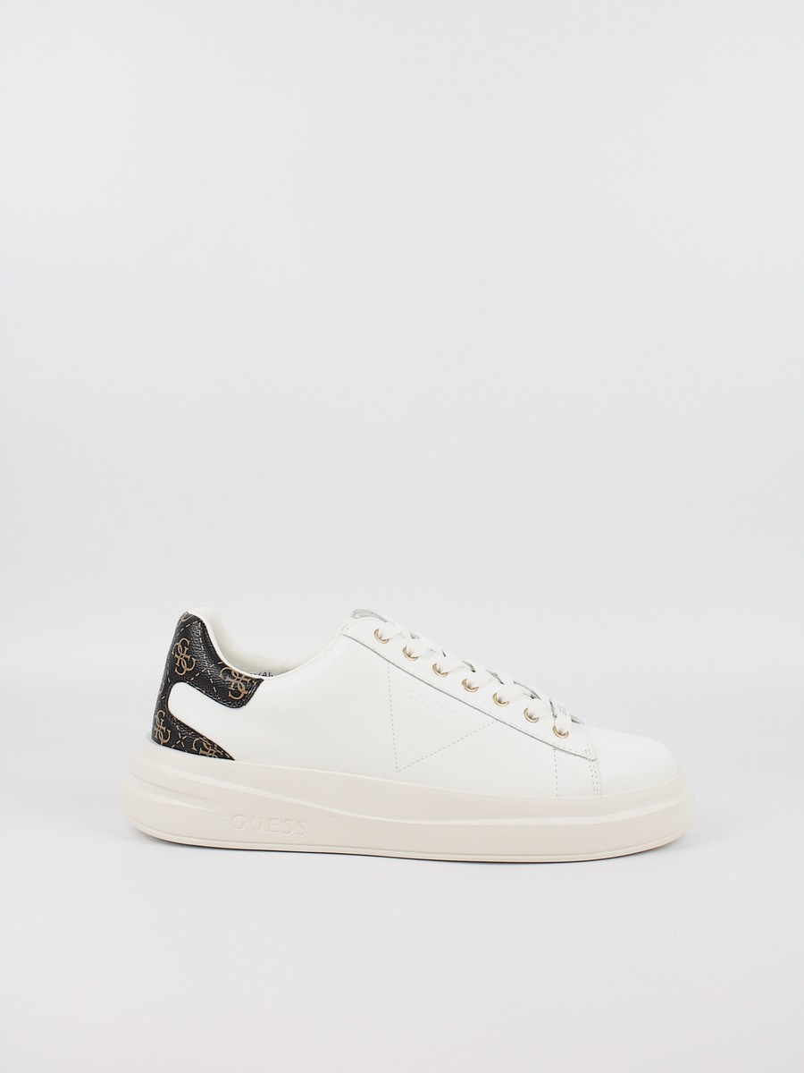 Ανδρικό Sneaker Guess Elba FMPVIBLEA12 Ασπρο