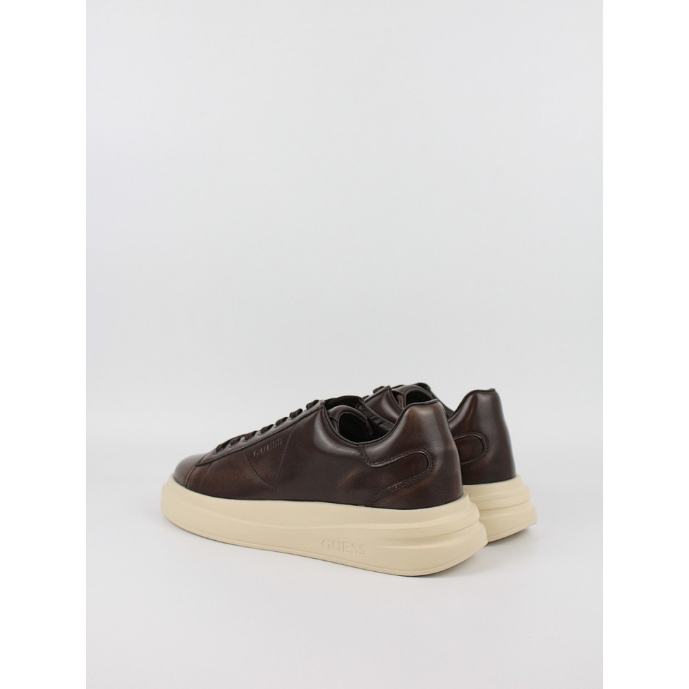 Men's Sneaker Guess Elba FMTEBRLEA12 Brown