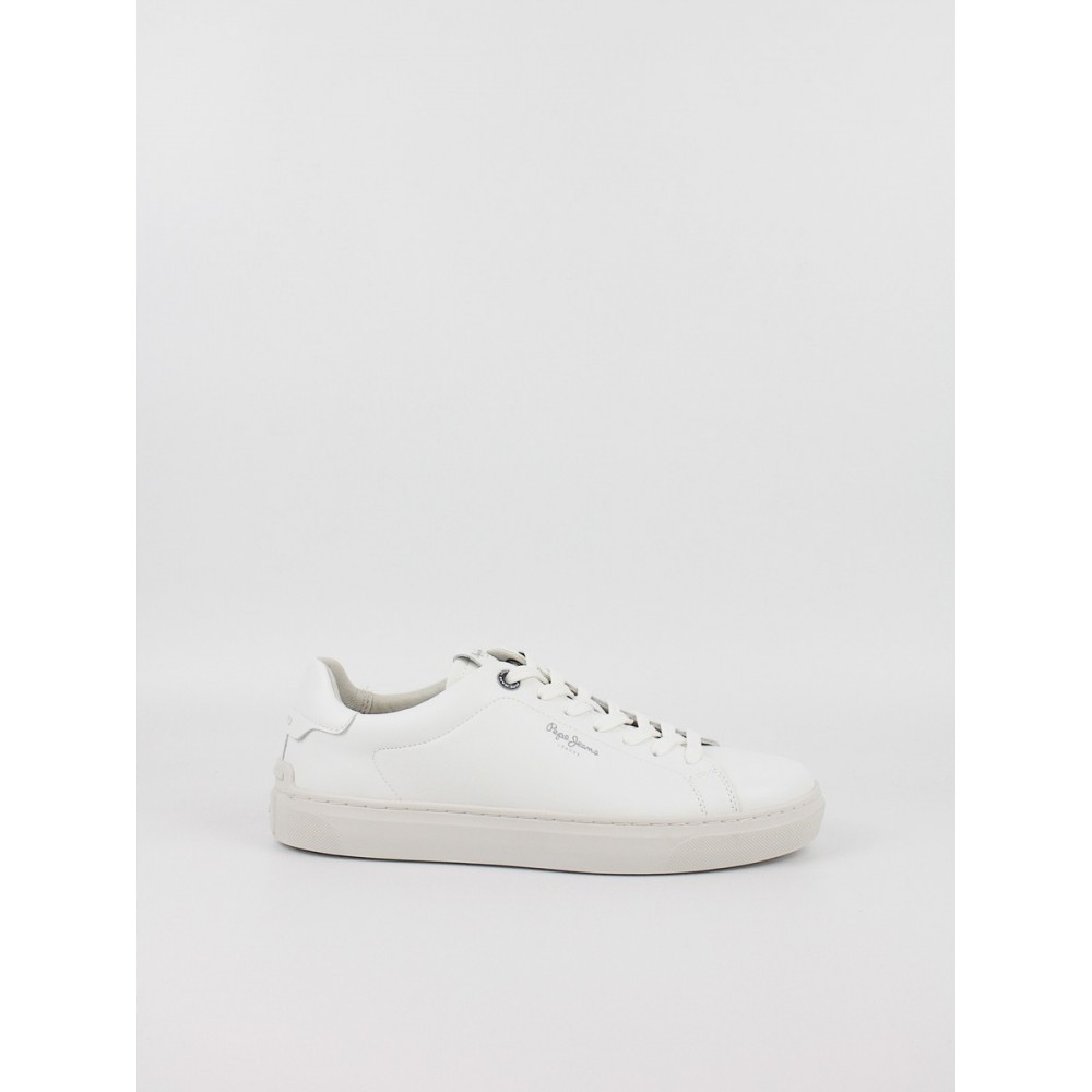 Ανδρικό Sneaker Pepe Jeans Camden Club M PMS00020-800 Ασπρο