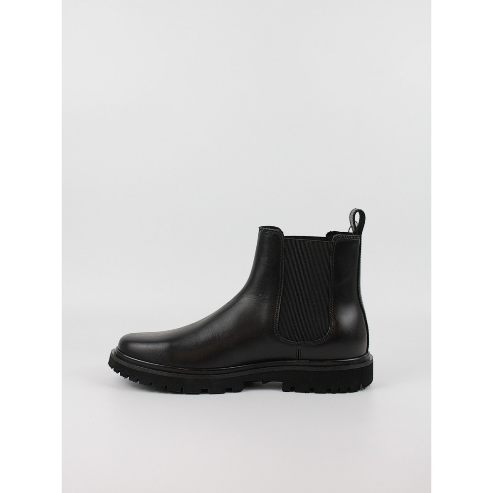 Ανδρικά Μποτάκια Calvin KLein Eva Boot Mid Chelsea Uniform Dr YM0YM01072-0GJ Μαύρο