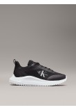 Γυναικεία Sneaker Calvin KLein Eva Runner Low Lace Mix Ml Wn YW0YW01442-0GM Μαύρο