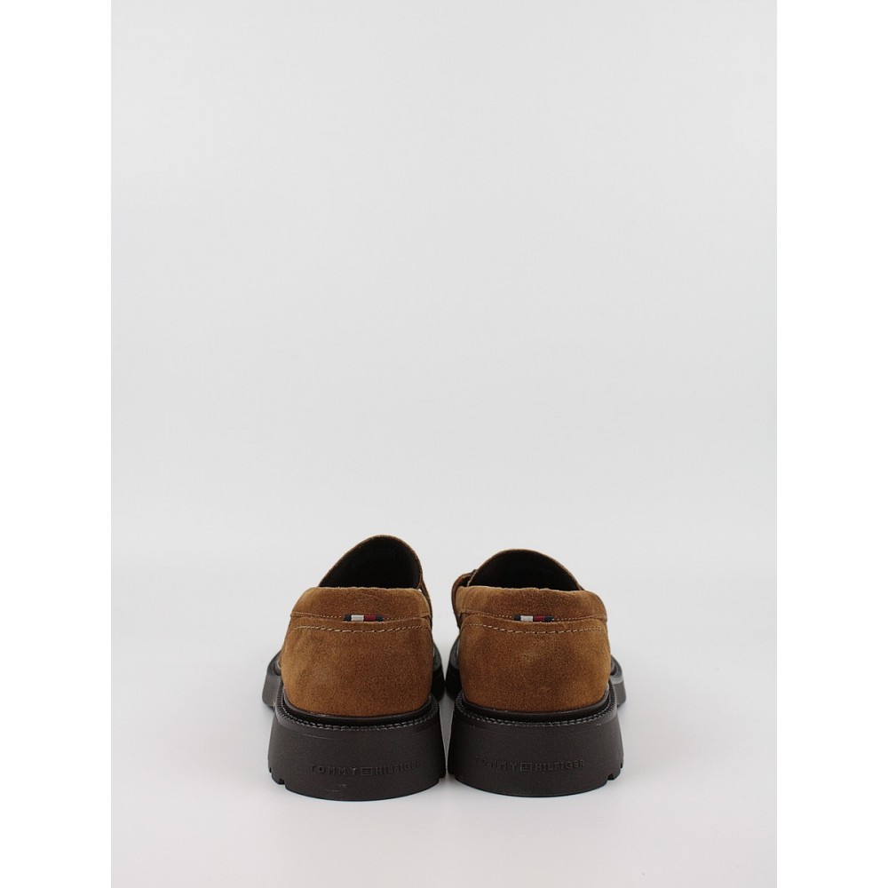 Ανδρικά Μοκασίνια Tommy Hilfiger Hilfiger Comfort Lwt Sde Loafer FM0FM05263-GVQ Ταμπά