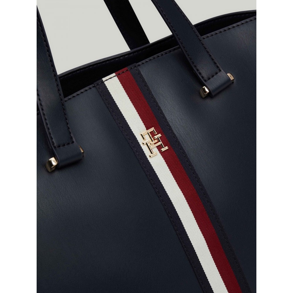 Γυναικεία Τσάντα Tommy Hilfiger Th Modern Tote Corp AW0AW17377-DW6 Μπλε