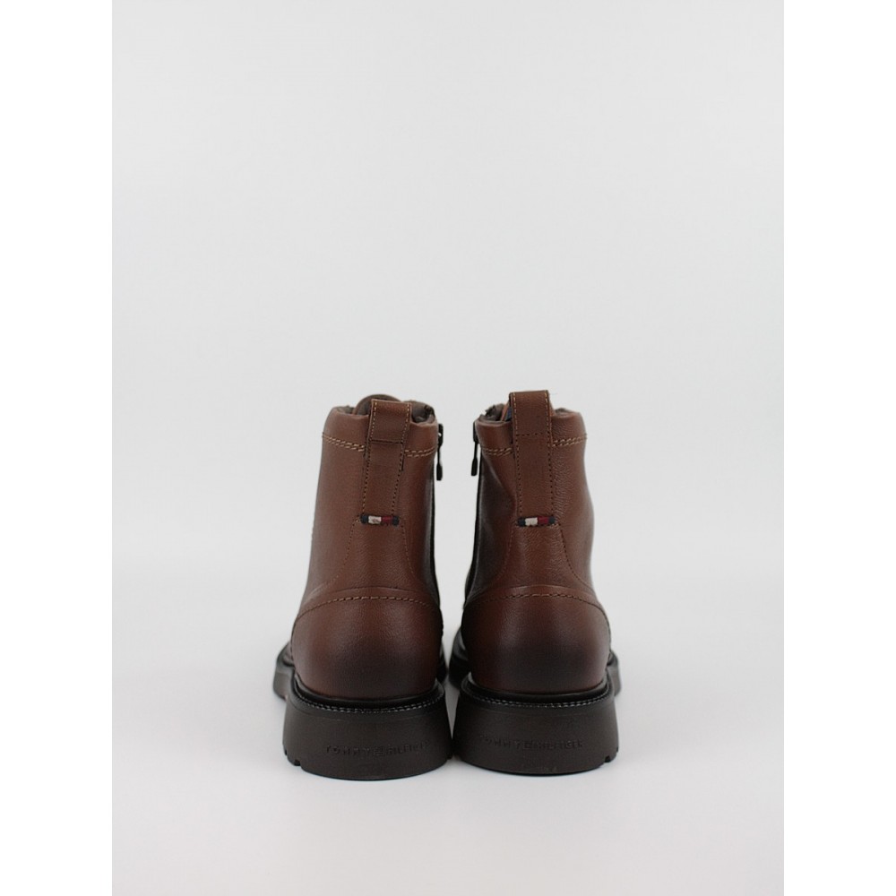 Ανδρικά Μποτάκια Tommy Hilfiger Hilfiger Comfort Lwt Lth Boot FM0FM05183-GVI Ταμπά