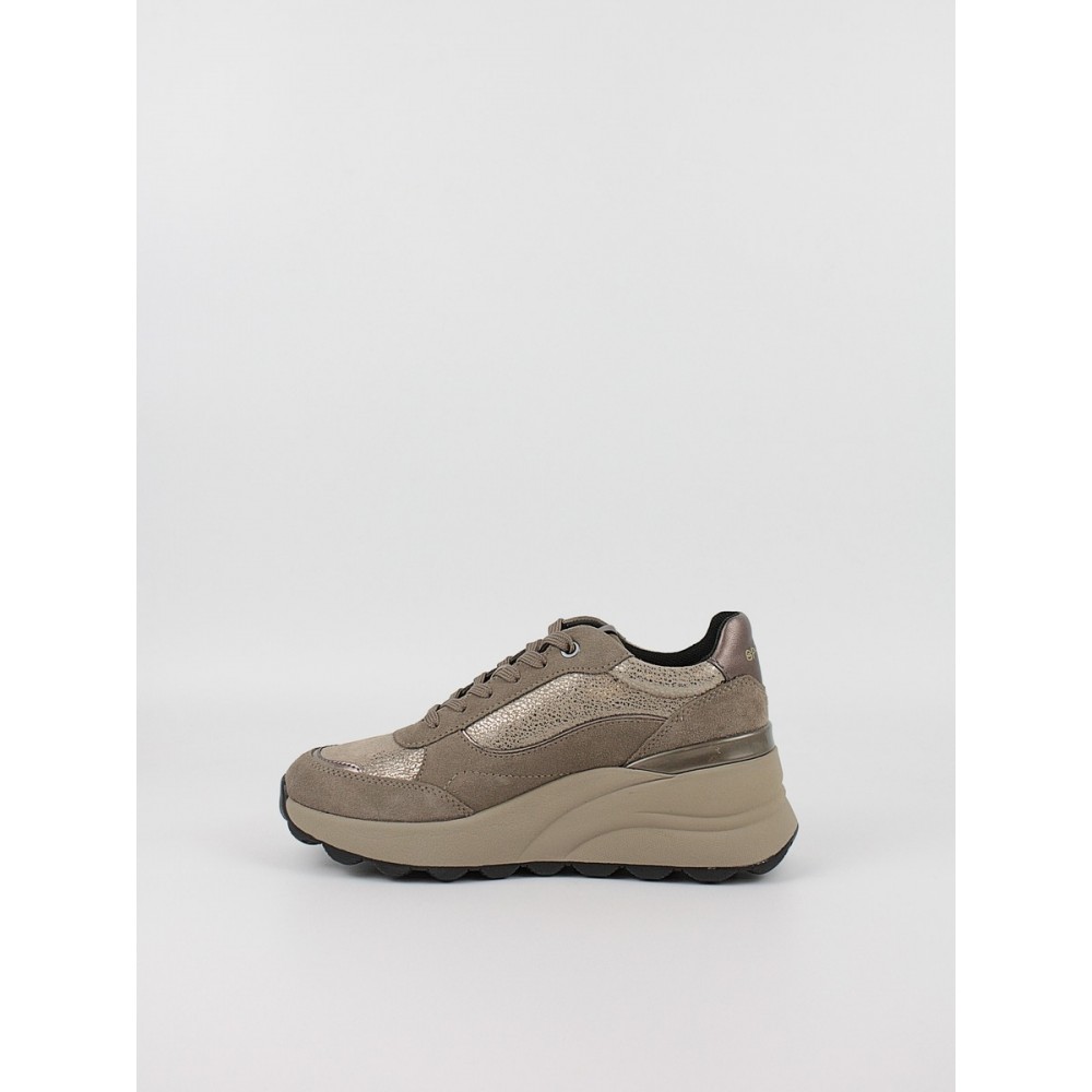 Women's Sneaker Geox Spherica ec13 D45WAA-0JS22-C6029 Taupe