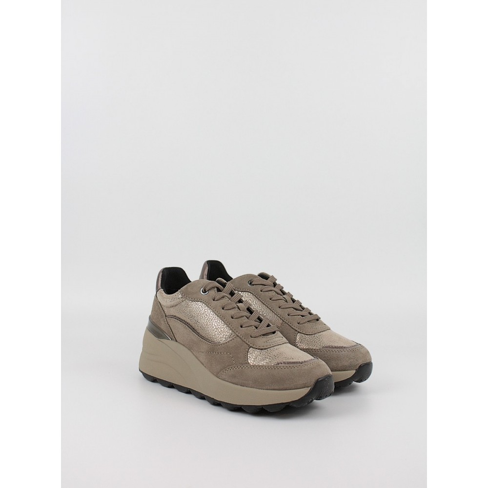 Women's Sneaker Geox Spherica ec13 D45WAA-0JS22-C6029 Taupe