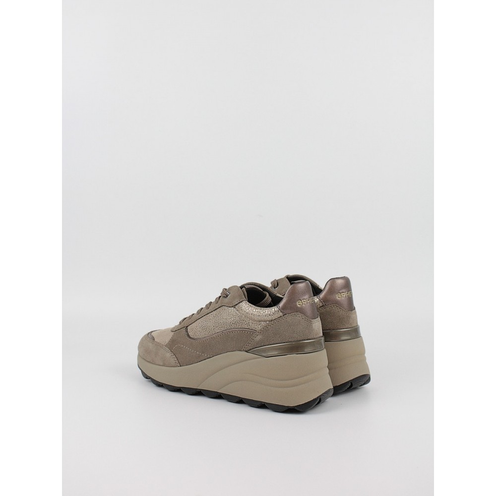 Women's Sneaker Geox Spherica ec13 D45WAA-0JS22-C6029 Taupe