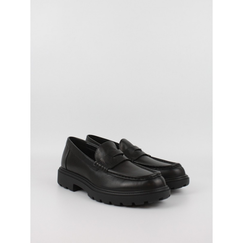 Ανδρικό Loafer Geox Spherica EC7 U36FRB-00043-C9999 Μαύρο