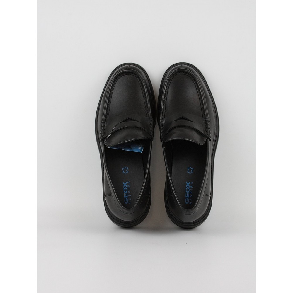 Ανδρικό Loafer Geox Spherica EC7 U36FRB-00043-C9999 Μαύρο