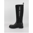 Γυναικεία Μπότα Calvin KLein High Rainboot Neopren YW0YW00838-BDS Μαύρο