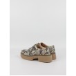 Women Moc Clarks Linoso Monk26178680 Grey Snake