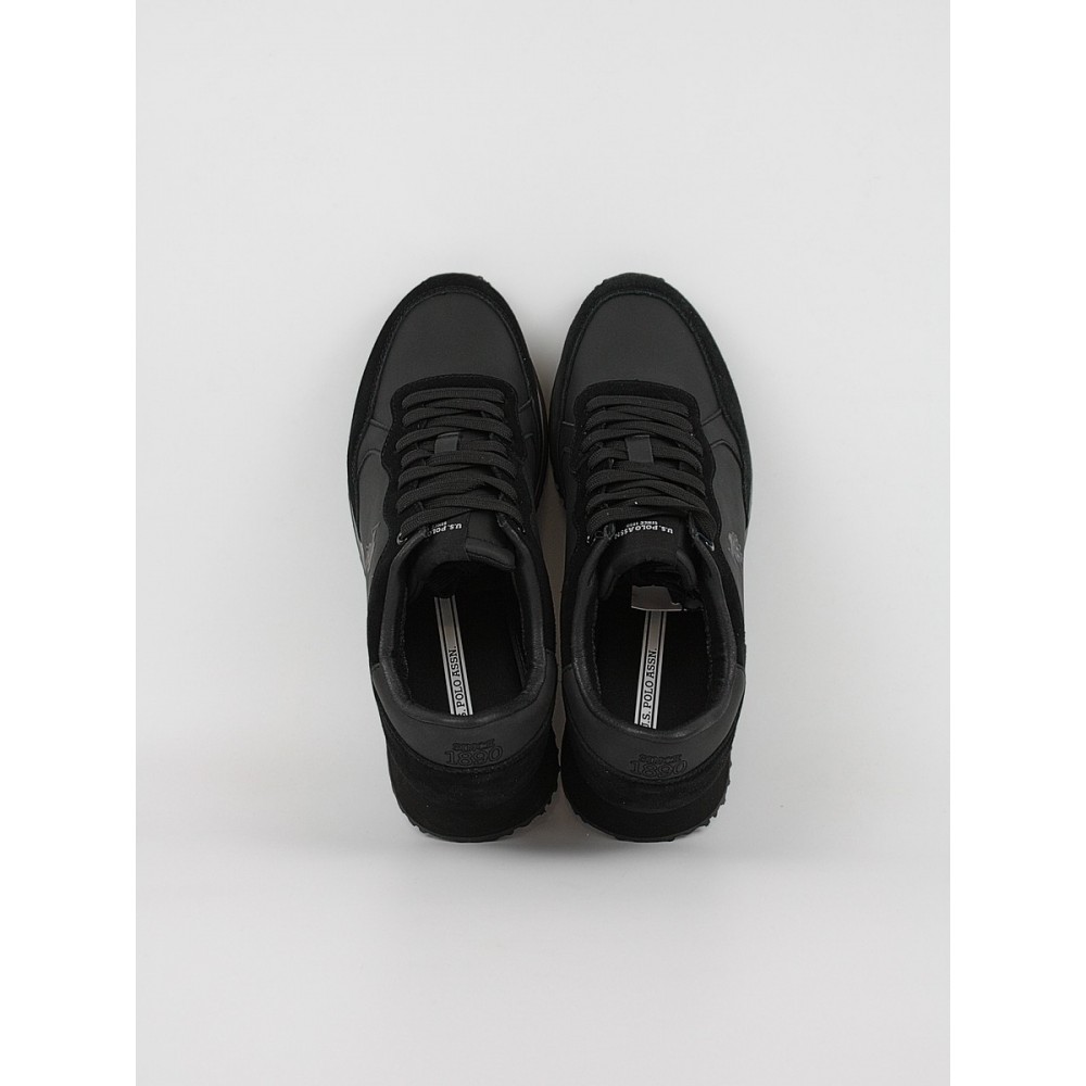 Ανδρικό Sneaker Us Polo Assn CLEEF006A-B8-BLK Μαύρο