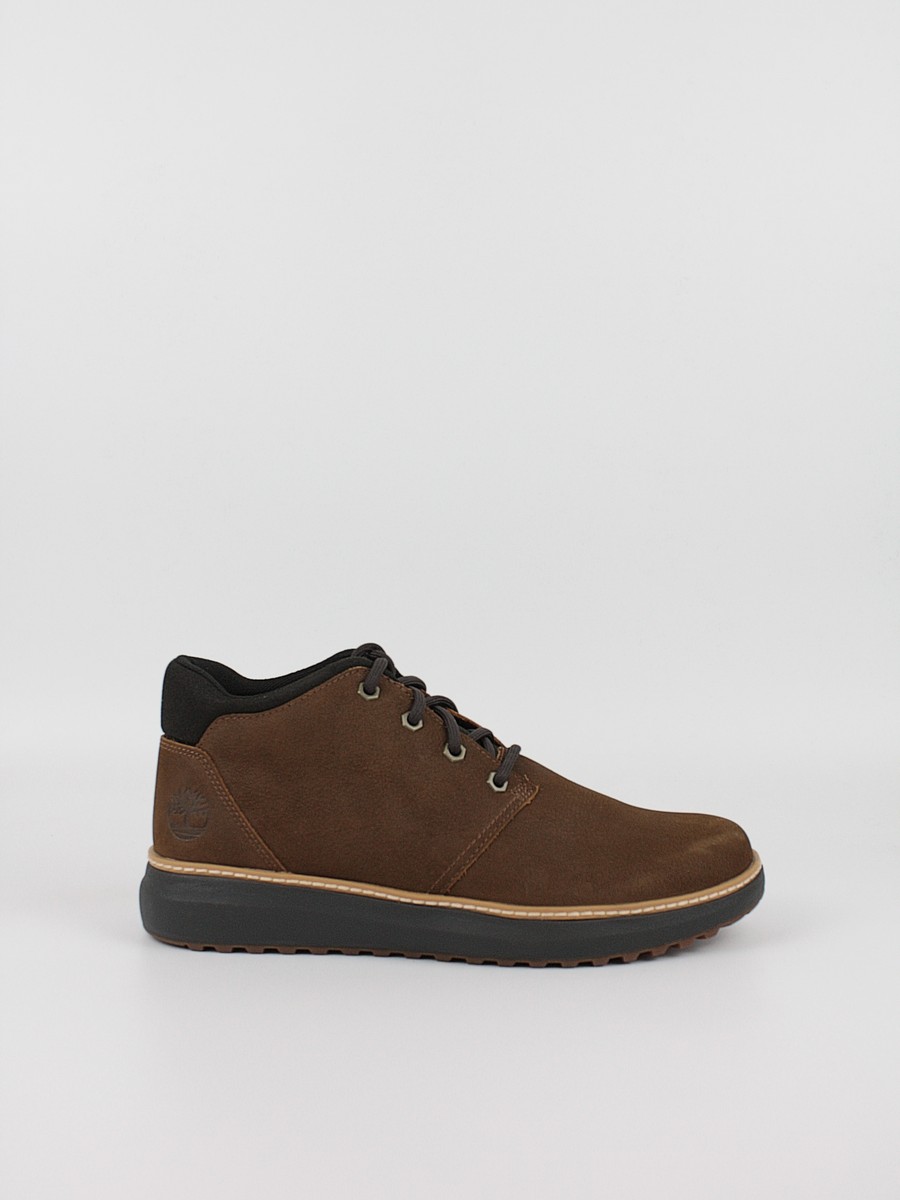 Ανδρικό Μποτάκι Timberland Hudson Road Mid Lace Up Chukka Boot TB0A69Q5W07 Καφέ