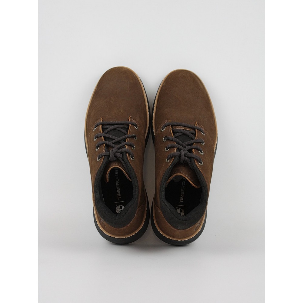 Ανδρικό Μποτάκι Timberland Hudson Road Mid Lace Up Chukka Boot TB0A69Q5W07 Καφέ