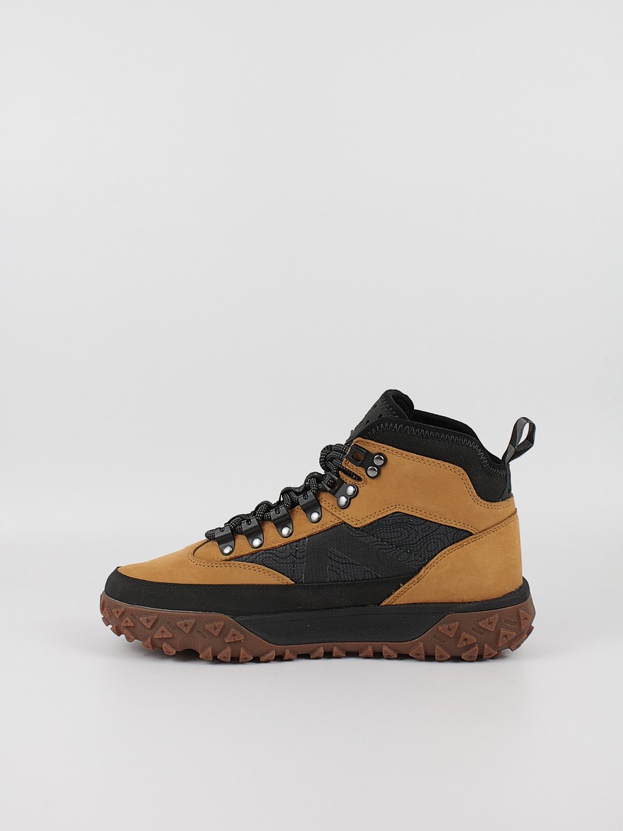 Ανδρικό Μποτάκι Timberland Greenstride Motion 6 Mid Lace Up Waterproof Hiking Boot TB1A67JC231 Κίτρινο