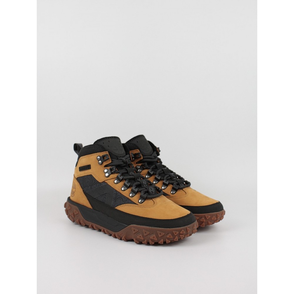 Ανδρικό Μποτάκι Timberland Greenstride Motion 6 Mid Lace Up Waterproof Hiking Boot TB1A67JC231 Κίτρινο