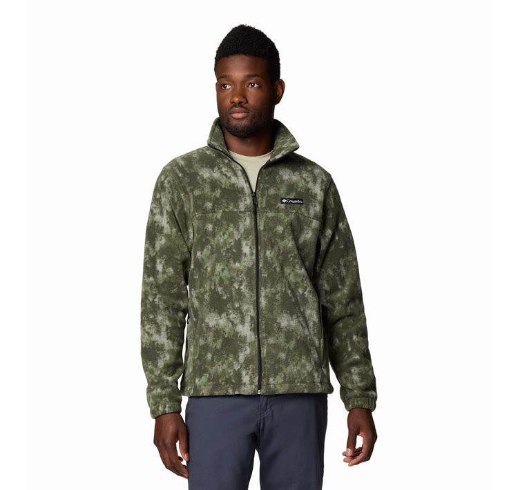 Columbia Men's Steens Mountain™ Printed Jacket 1478231-366 Greenscape Timberwild