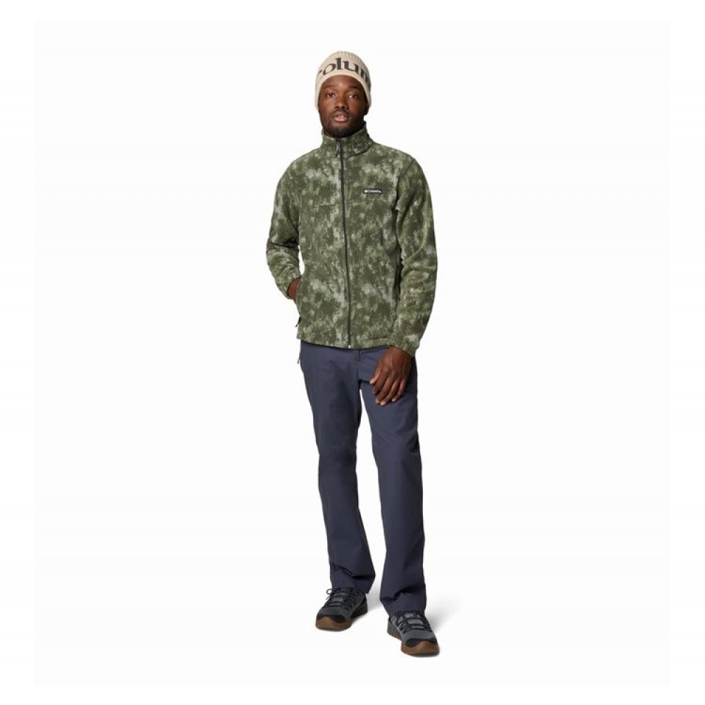 Columbia Men's Steens Mountain™ Printed Jacket 1478231-366 Greenscape Timberwild