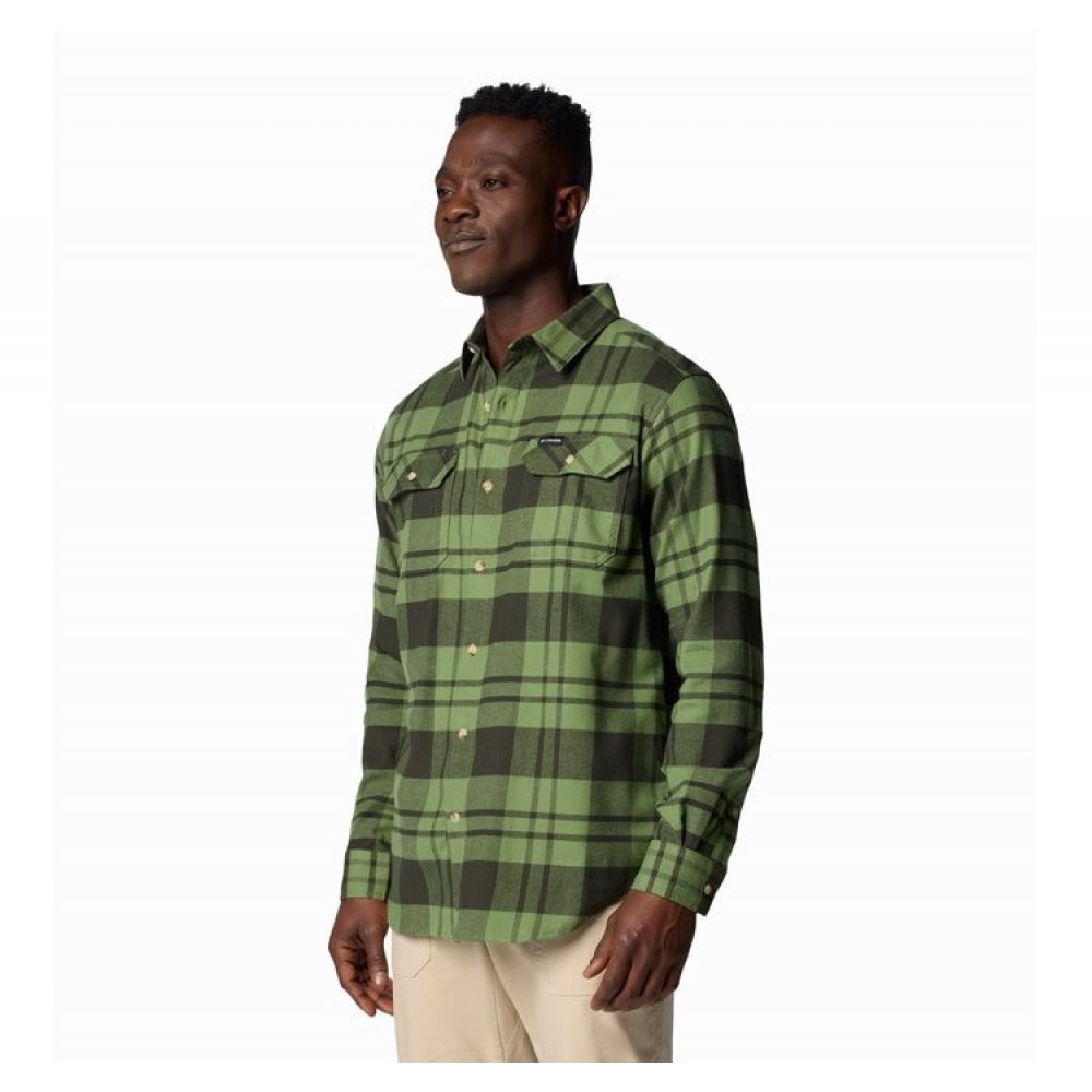 Columbia Men's Flare Gun™ Stretch Flannel 1861581-352 Canteen River Crossing Plaid