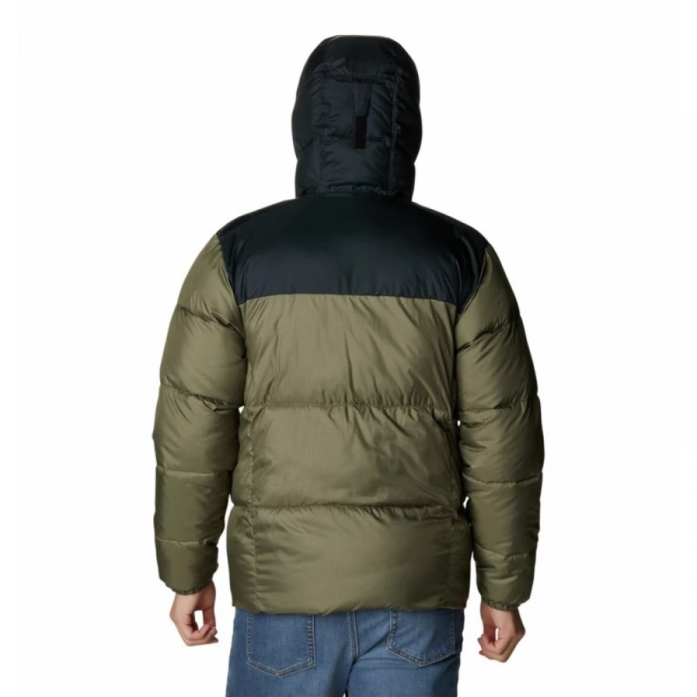 Ανδρικό Μπουφάν Columbia Puffect™ II Hooded Jacket 2086851-397 Χακί