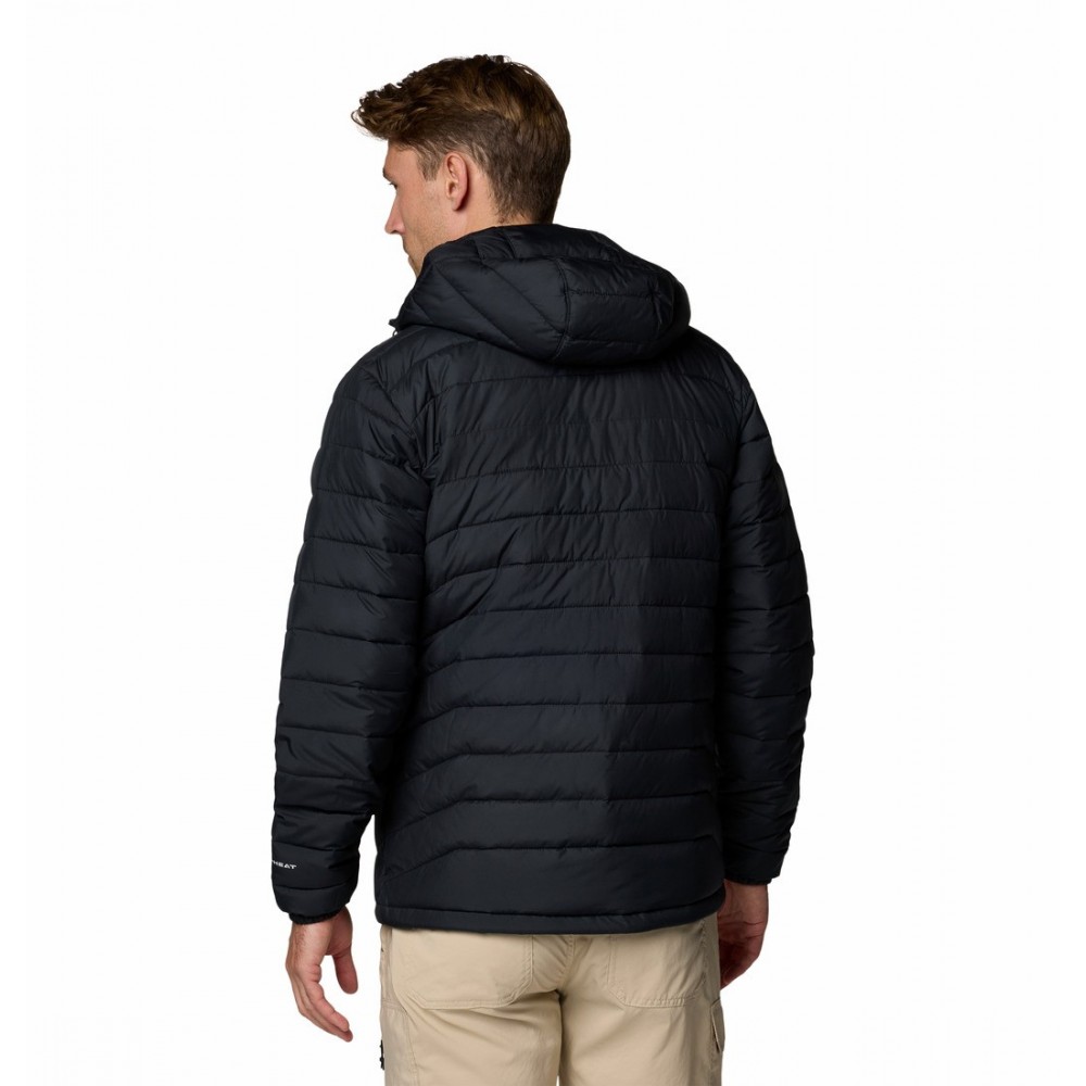 Ανδρικό Μπουφάν Columbia Powder Lite™ II Hooded Jacket 2086944-010 Μαύρο