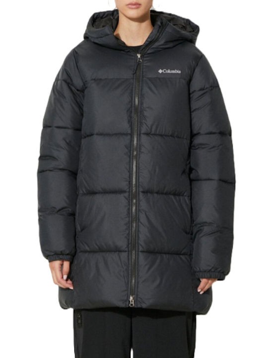 Γυναικείο Μπουφάν Columbia Puffect™ II Mid Hooded Jacket 2088471-010 Μαύρο