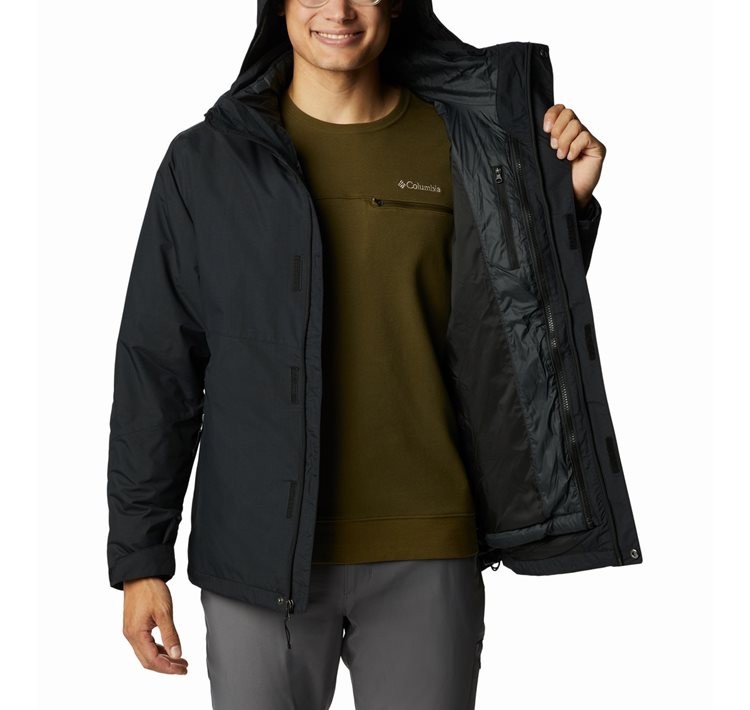 Ανδρικό Μπουφάν Columbia Element Blocker™ III Interchange Jacket 2090122-010 Μαύρο