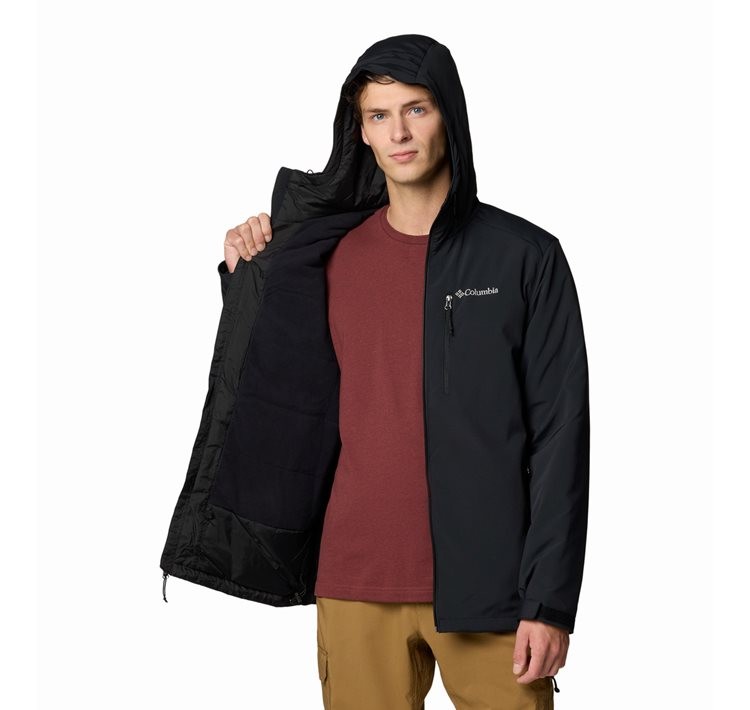 Ανδρικό Μπουφάν Columbia Gate Racer™ II Softshell 2090404-010 Μαύρο