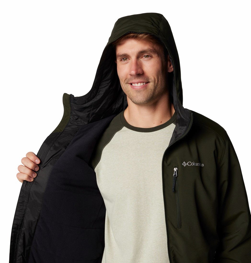 Ανδρικό Μπουφάν Columbia Gate Racer™ II Softshell 2090404-366 Χακί