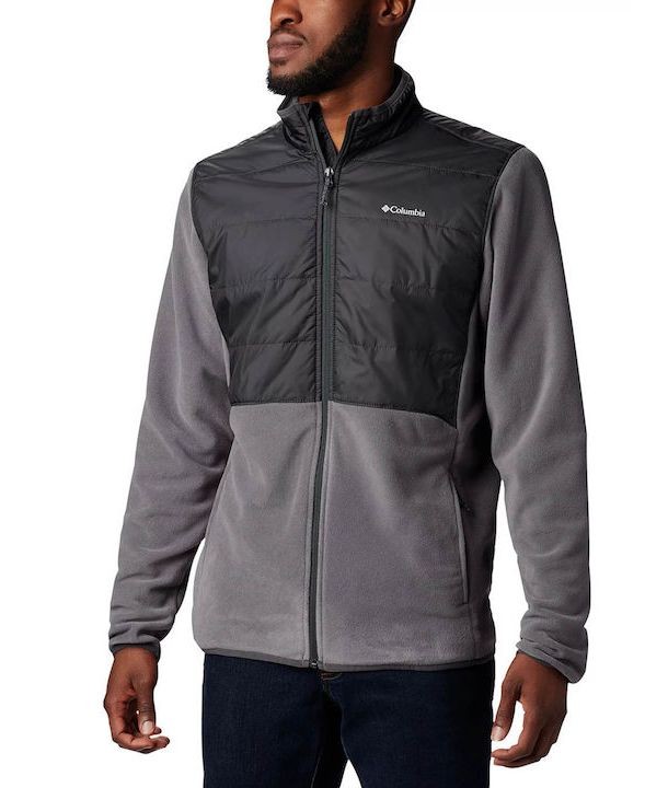 Ανδρική Ζακέτα Columbia Basin Butte™ Full Zip Fleece II 2101761-023 Γκρι