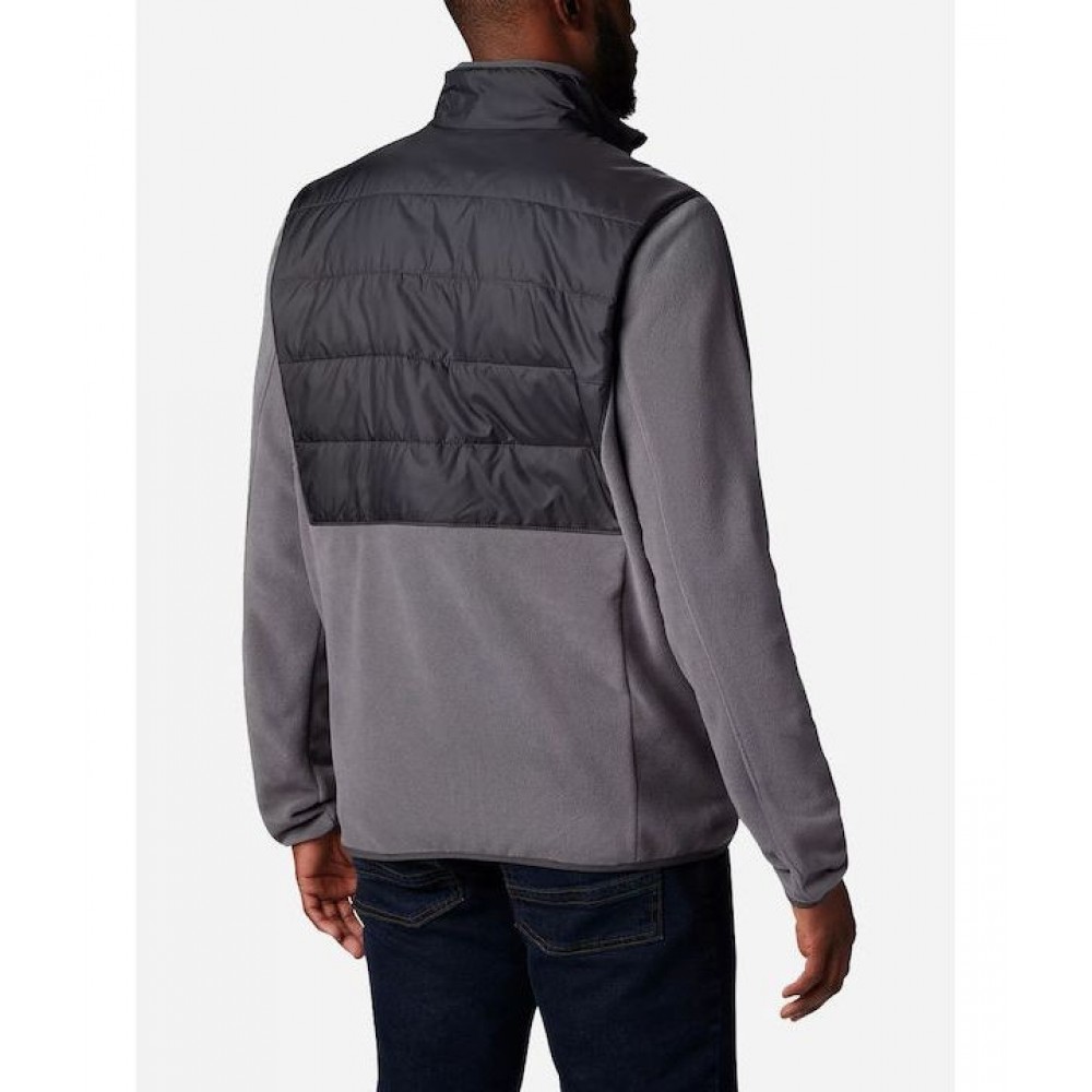 Ανδρική Ζακέτα Columbia Basin Butte™ Full Zip Fleece II 2101761-023 Γκρι