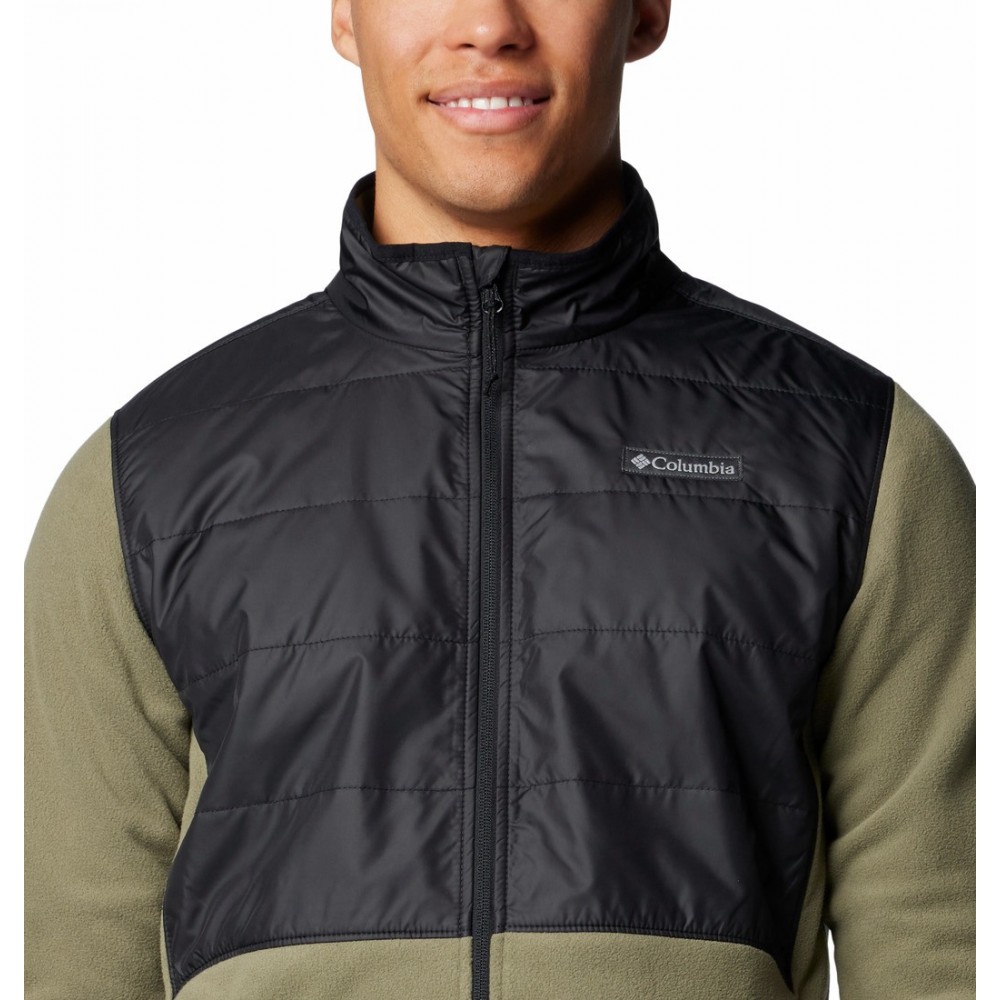 Ανδρική Ζακέτα Columbia Basin Butte™ Full Zip Fleece II 2101761-397 Χακί