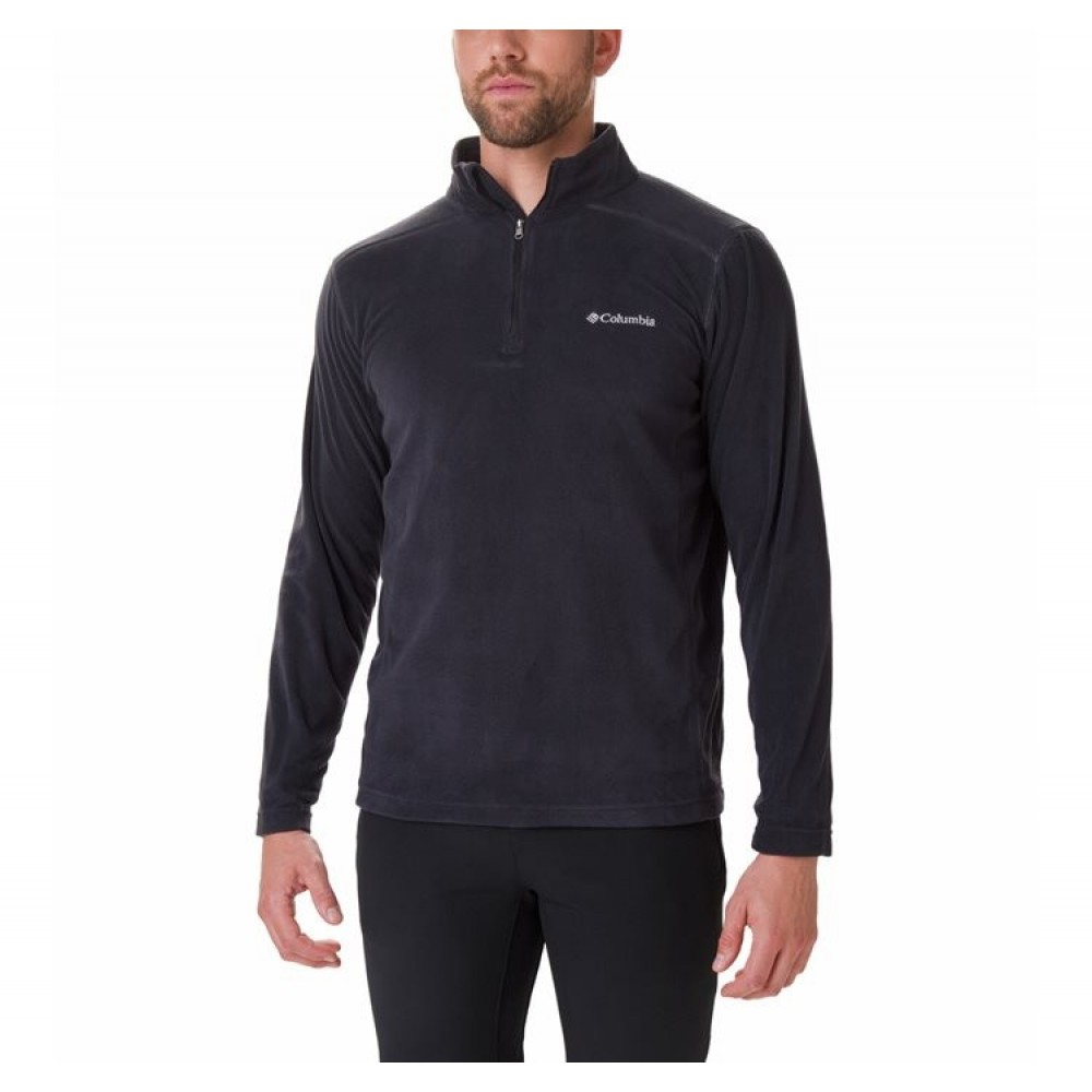 Ανδρική Μπλούζα Columbia Klamath Range™ II Half Zip Fleece EM6503-010 Μαυρο