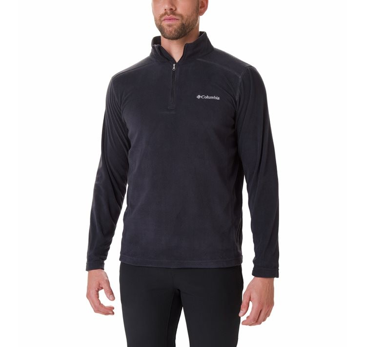 Ανδρική Μπλούζα Columbia Klamath Range™ II Half Zip Fleece EM6503-010 Μαυρο