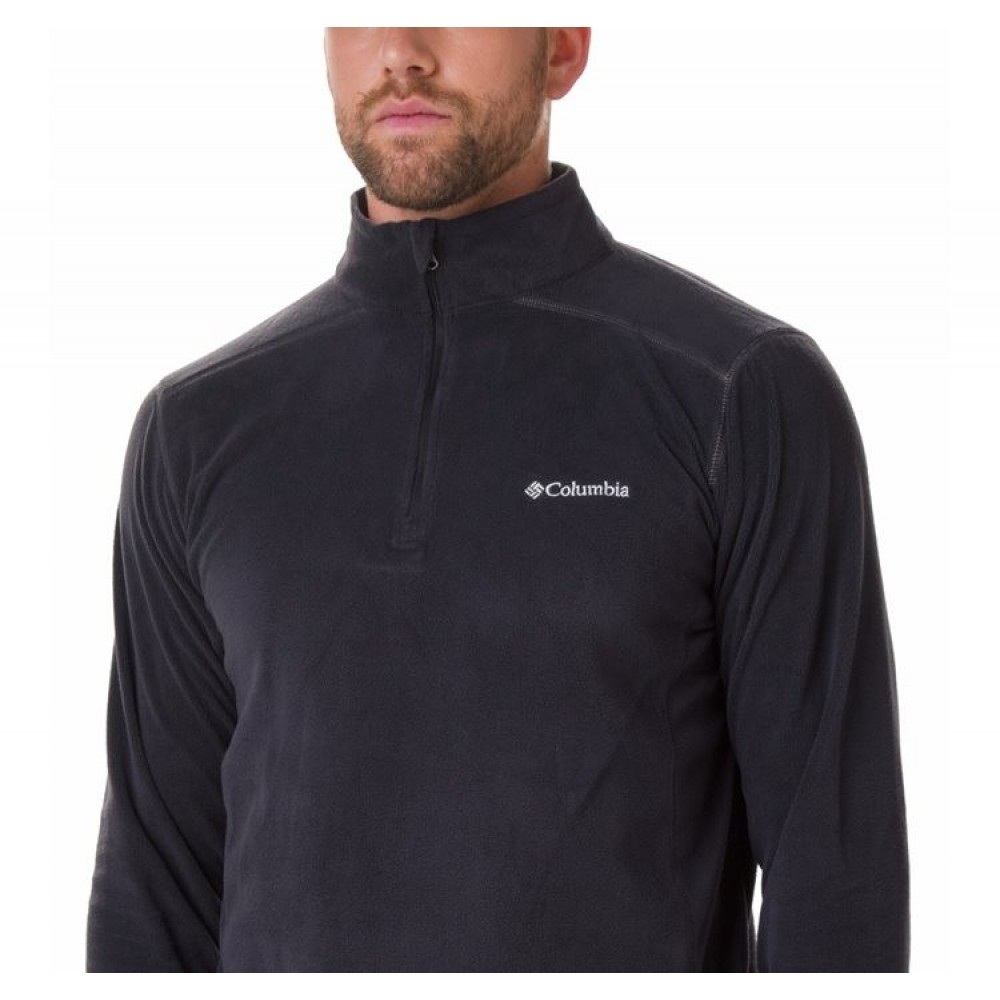 Ανδρική Μπλούζα Columbia Klamath Range™ II Half Zip Fleece EM6503-010 Μαυρο