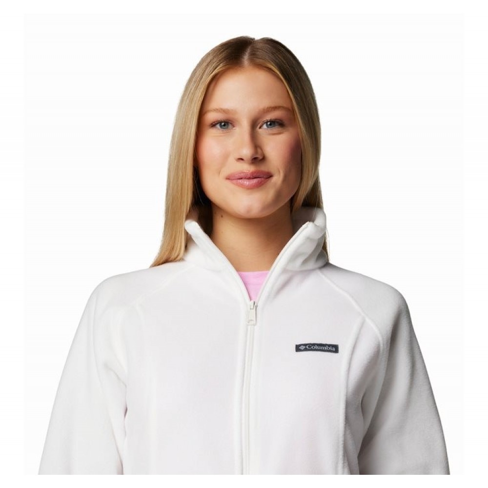 Γυναικεία Ζακέτα Columbia Benton Springs™ Full Zip Fleece WL6439-125 Ασπρη