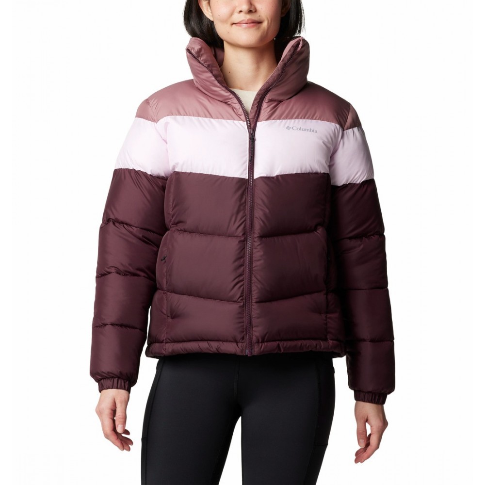 Women's Columbia Puffect™ Color Blocked Jacket 2088481-607 Purpple