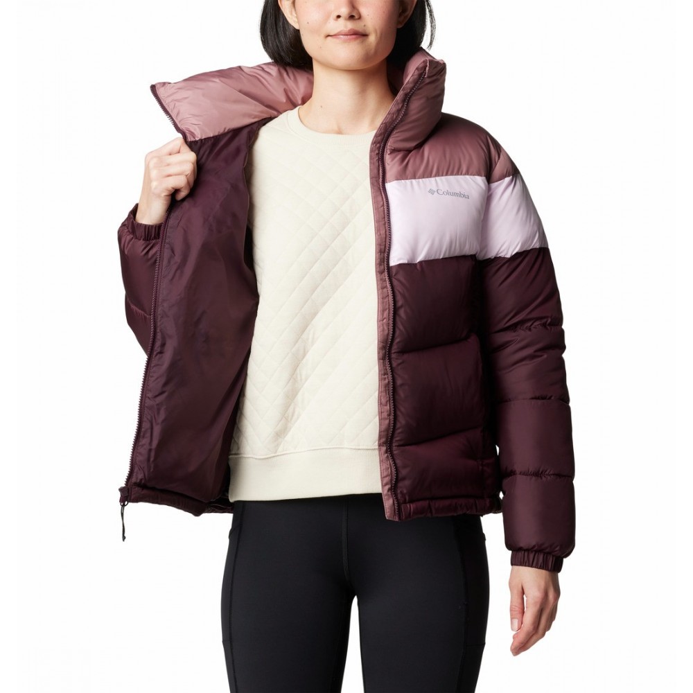 Γυναικείο Μπουφάν Columbia Puffect™ Color Blocked Jacket 2088481-607 Μωβ