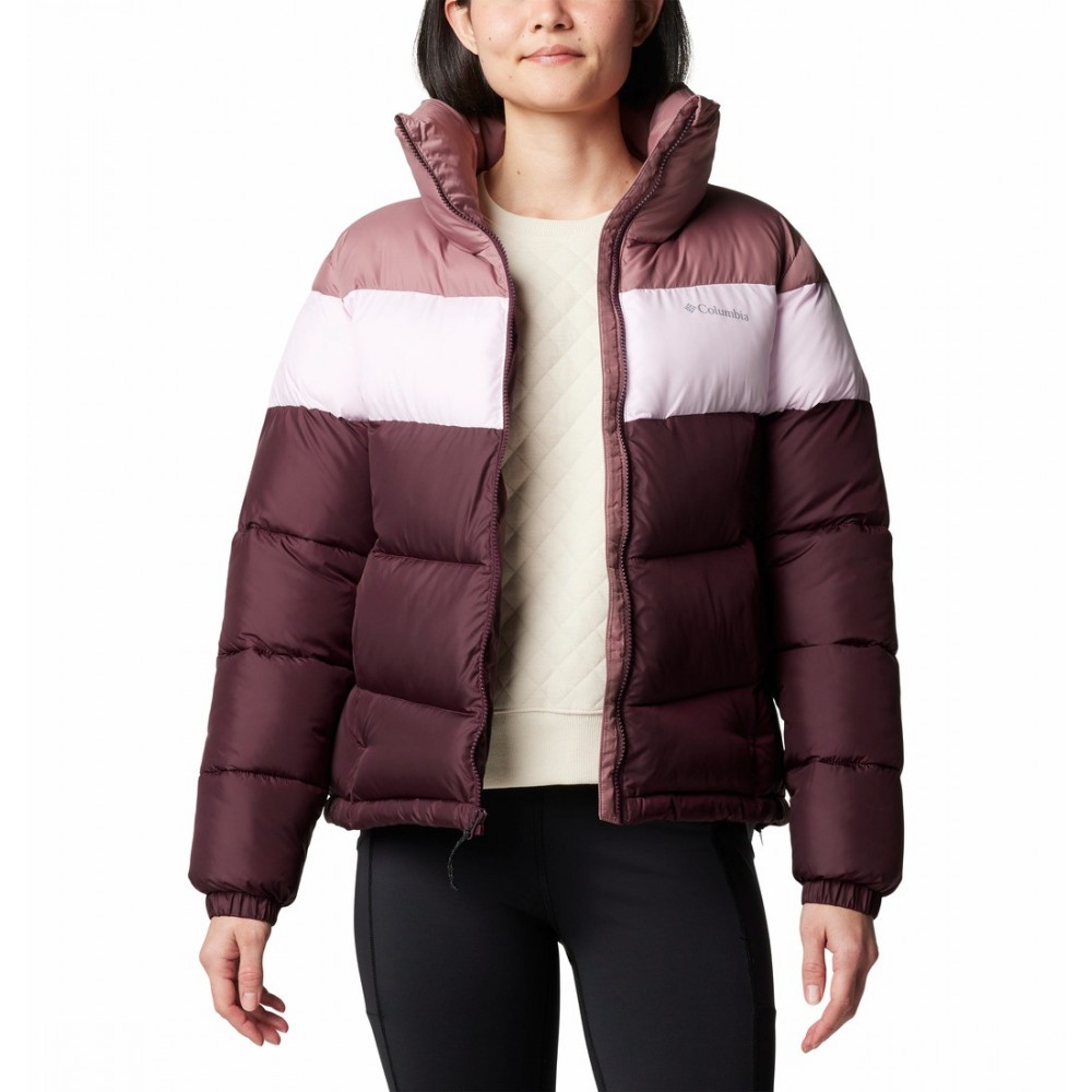 Women's Columbia Puffect™ Color Blocked Jacket 2088481-607 Purpple