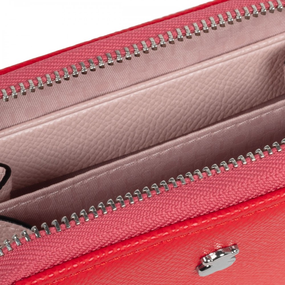 Women's Wallet Tous Monedero M. New Dubai Saffiano 2001690017 Red