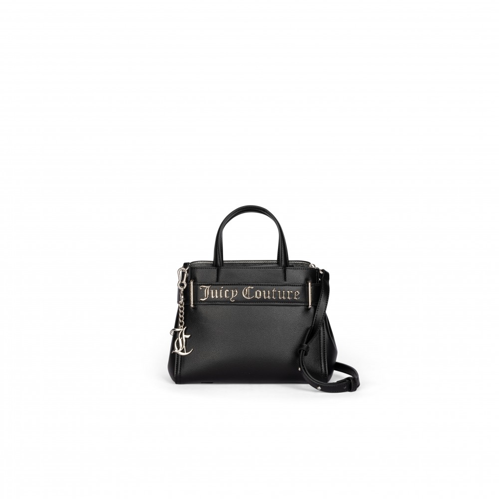 Γυναικεία Τσάντα Juicy Couture Jasmine Small Double Handle BIJJM4090WVP-000 Μαύρο