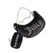 Γυναικεία Τσάντα Juicy Couture Kimberly Small Hobo BEJQL7461WPO-000 Μαύρη