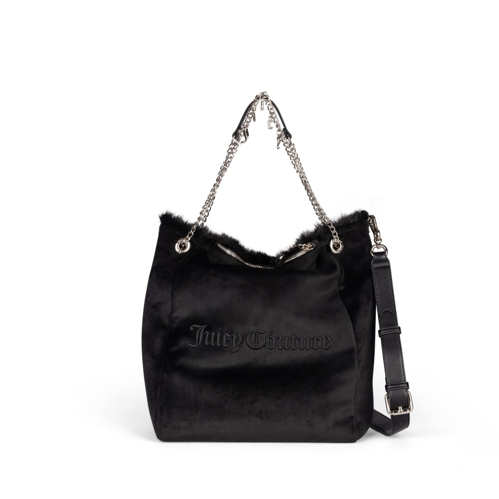 Γυναικεία Τσάντα Juicy Couture Isabelle Reversible Bag BIJAQ7669WFP-000 Μαύρη