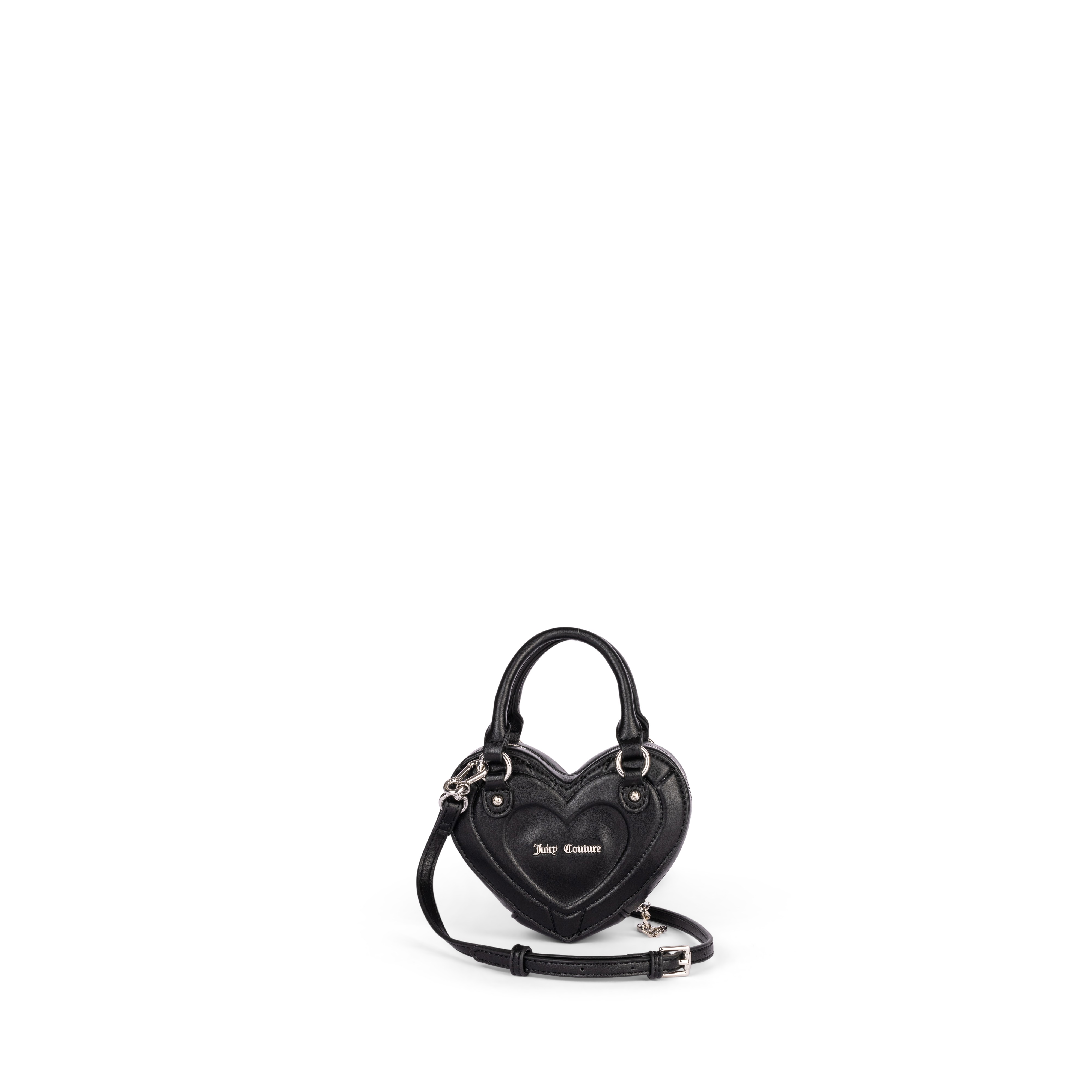 Γυναικεία Τσάντα Juicy Couture Emily Heart Bag BIJE03546WVP-000 Μαύρη