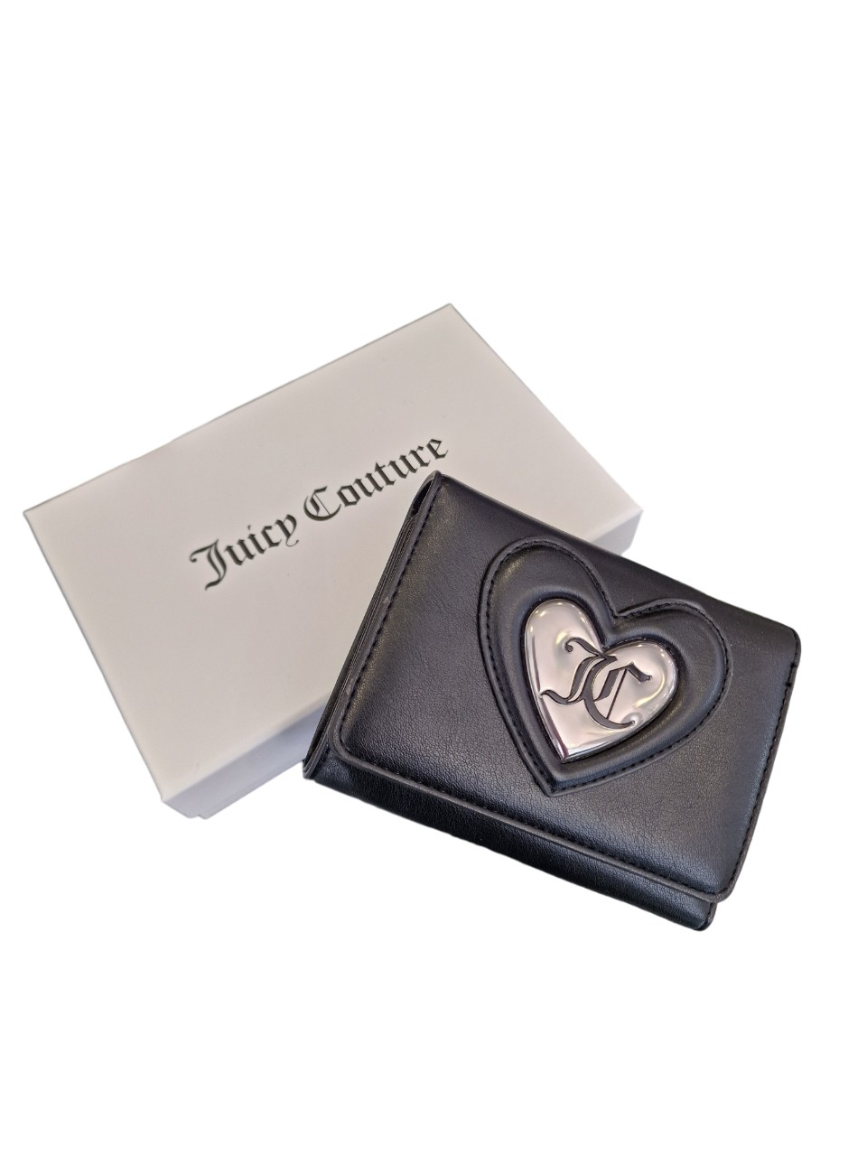 Γυναικείο Πορτοφόλι Juicy Couture Emily Medium Flap Wallet BIJE03548WVP-000 Μαύρο