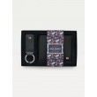 Tommy Hilfiger Gp Eton CcAnd Coin Pocket Keyfob Wallet And Keyfob Set AM0AM07931-BDS Black