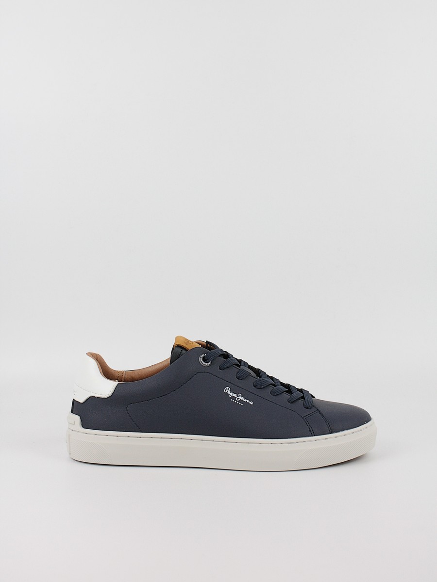 Ανδρικό Sneaker Pepe Jeans Camden Club M PMS00020-595 Μπλε