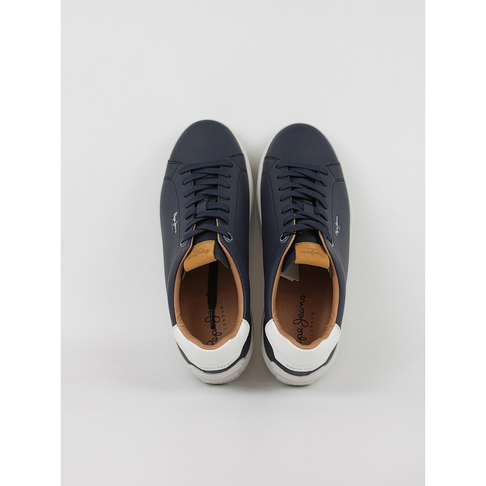 Ανδρικό Sneaker Pepe Jeans Camden Club M PMS00020-595 Μπλε